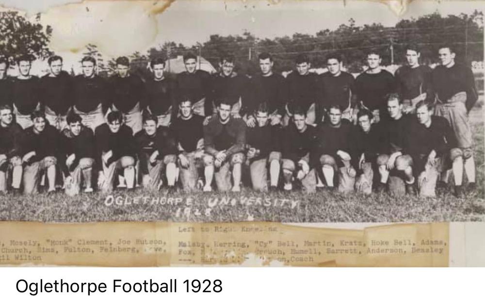 Almost a century ago, Atlanta’s Oglethorpe was at the top of any college gridiron discussion in the southeast.
