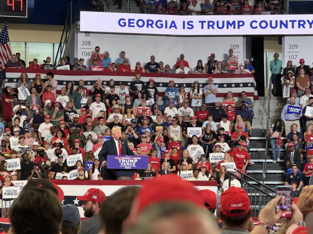 Trump in Atlanta