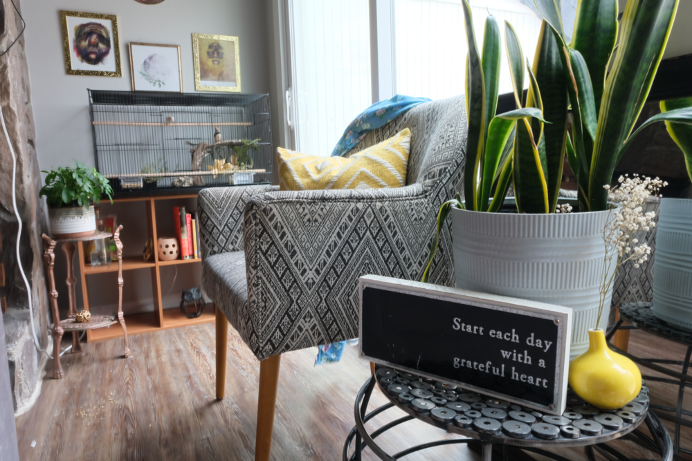 A photo of a living room