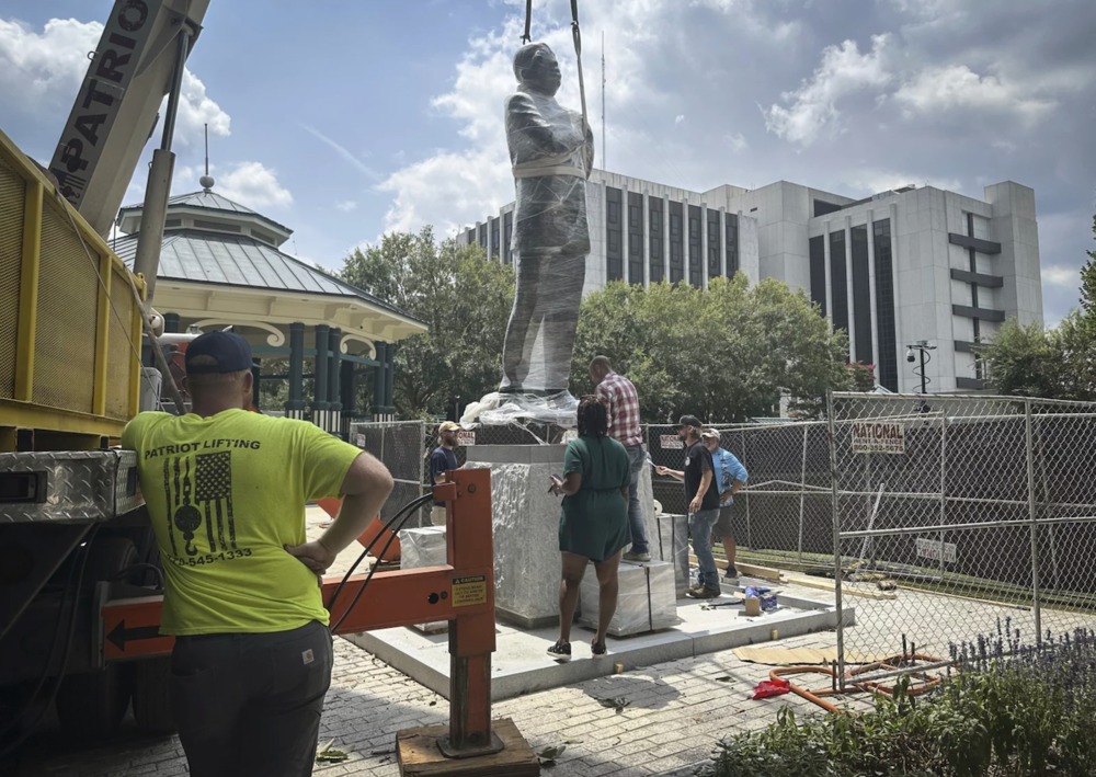 This weekend, a statue of civil rights icon John Lewis will be unveiled in Decatur. 