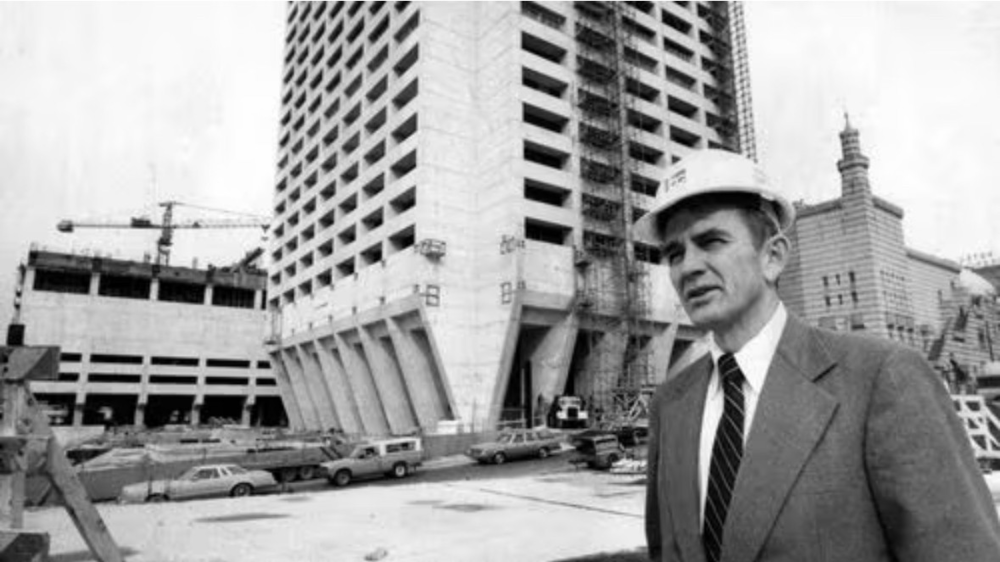 Larry Gellerstedt III and his late father, developer Lawrence Gellerstadt Jr. (pictured here), are two of the most influentia