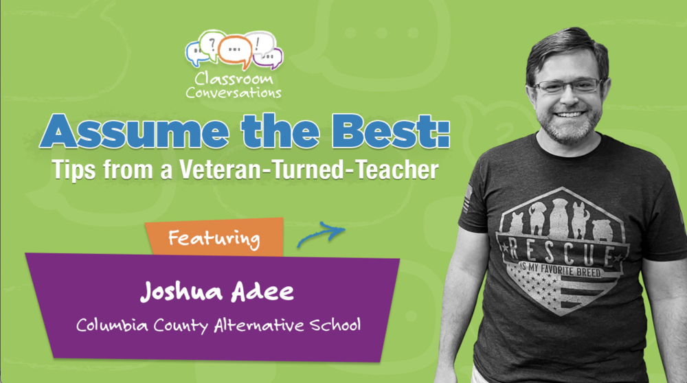 Joshua Adee in Classroom Conversations