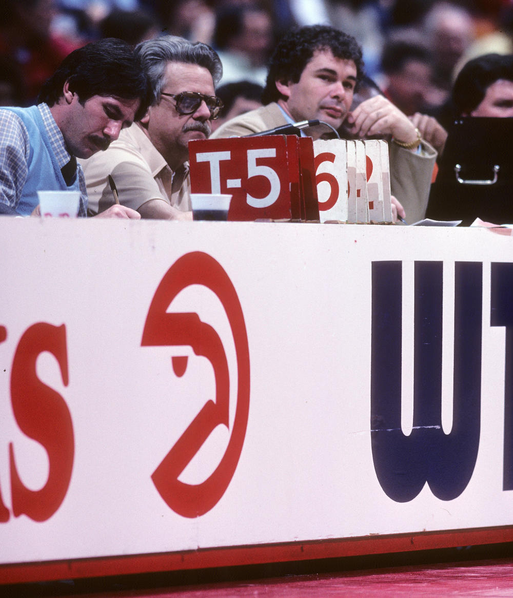 John Darnall at an Atlanta Hawks Game