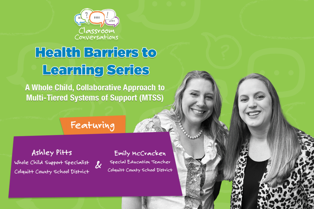 Ashley Pitts and Emily McCracken in Classroom Conversations