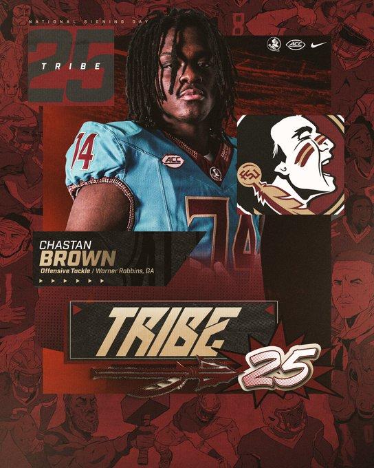 Chastan Brown signs with Florida State