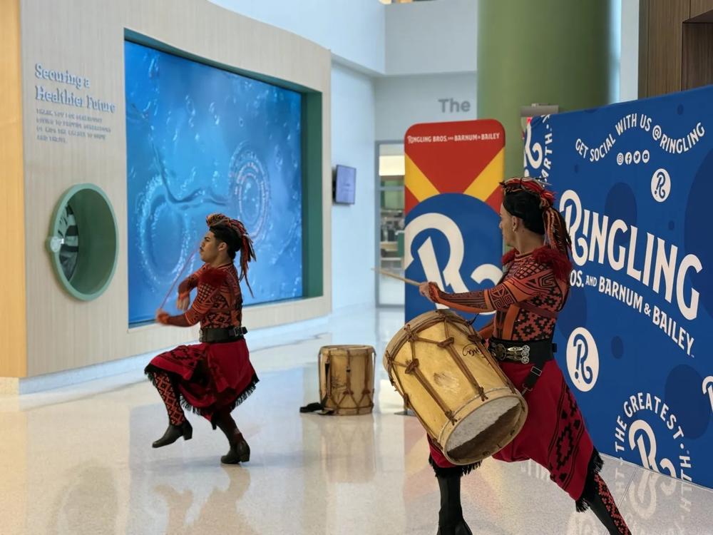 Ringling Bros. and Barnum & Bailey performers visit Children’s Healthcare of Atlanta Arthur M. Blank Hospital on Feb. 12, 2025.