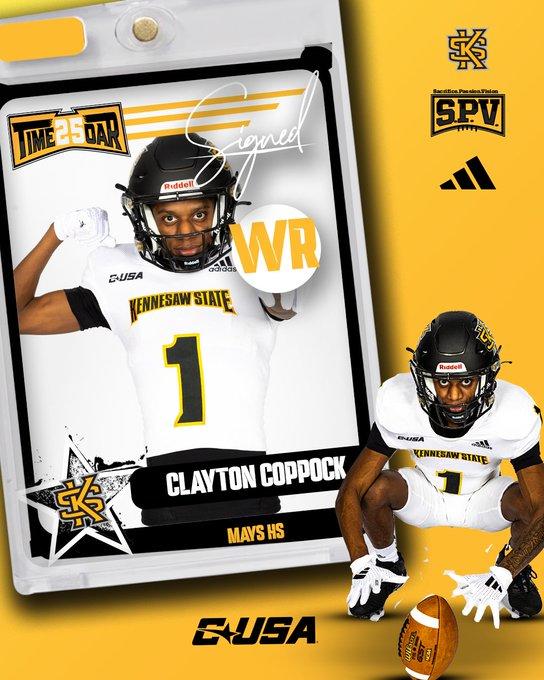Clayton Coppock signs with Kennesaw State