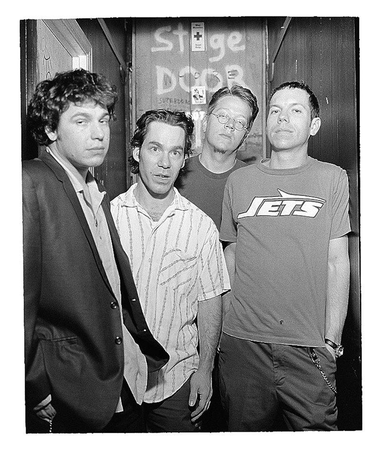 An undated 20th century photo of Five Eight at the 40 Watt Club in Athens, Ga.