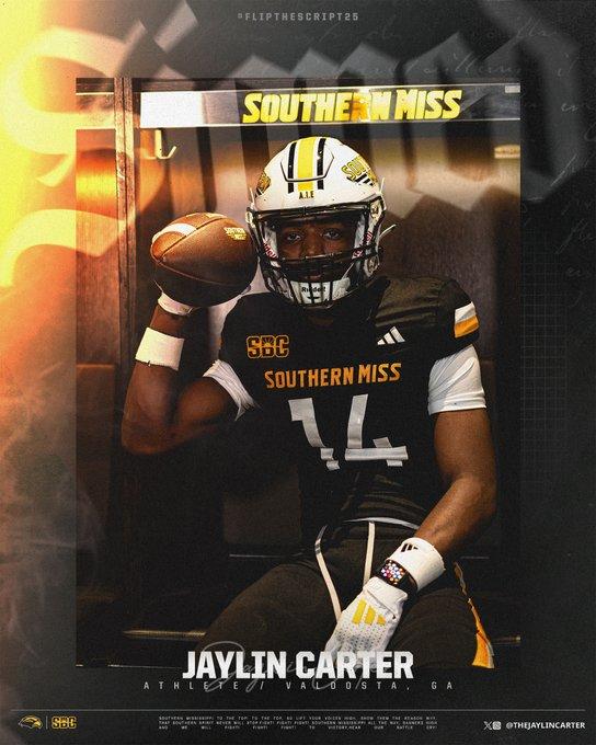 Jaylin Carter Signs with Southern Miss