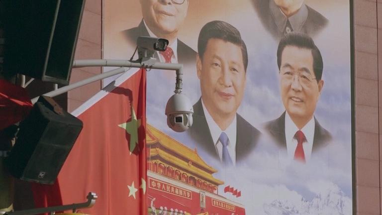A large mural in China.