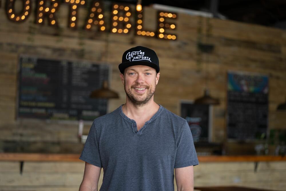 Adam Beauchamp, CEO of Creature Comforts Brewing