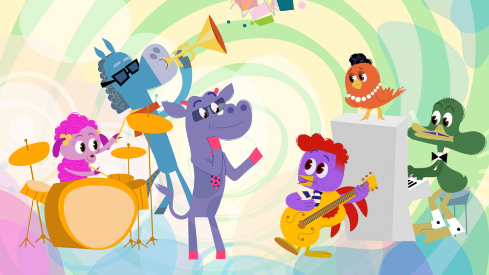 New PBS KIDS show: Acoustic Rooster and His Barnyard Band