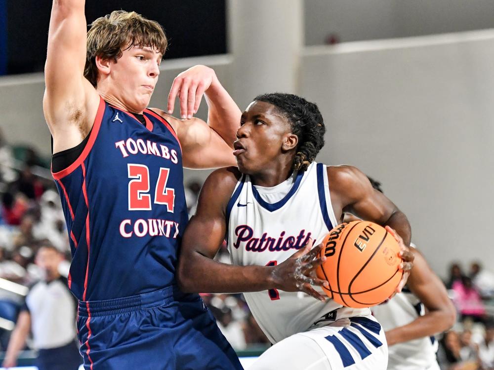 Southwest guard C.J. Howard drives toward the basket during the Patriots’ 65-54 semifinal win over Toombs County. Southwest will play B.E.S.T. Academy for the state championship Saturday at the Macon Coliseum. Jason Vorhees / The Melody