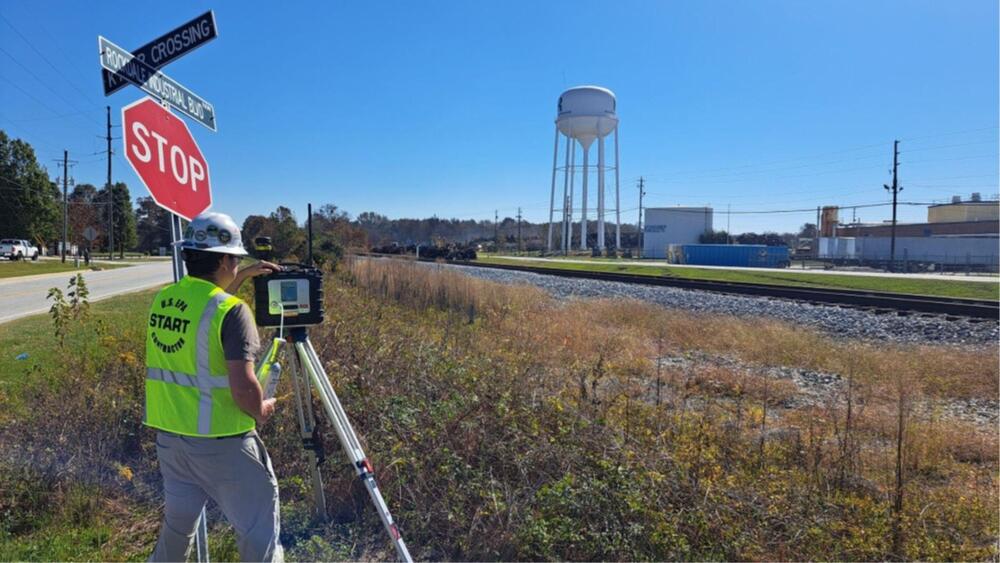 The U.S. Environmental Protection Agency monitors air quality continues following the 2024 fire at the BioLab plant in Conyers, Georgia.