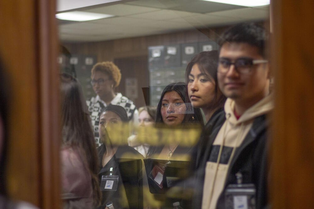 Young members of migrant farm worker families all over South and North Georgia made their way around the Georgia Capitol on March 20, 2025, learning how a bill becomes a law and leaving messages for their representatives.