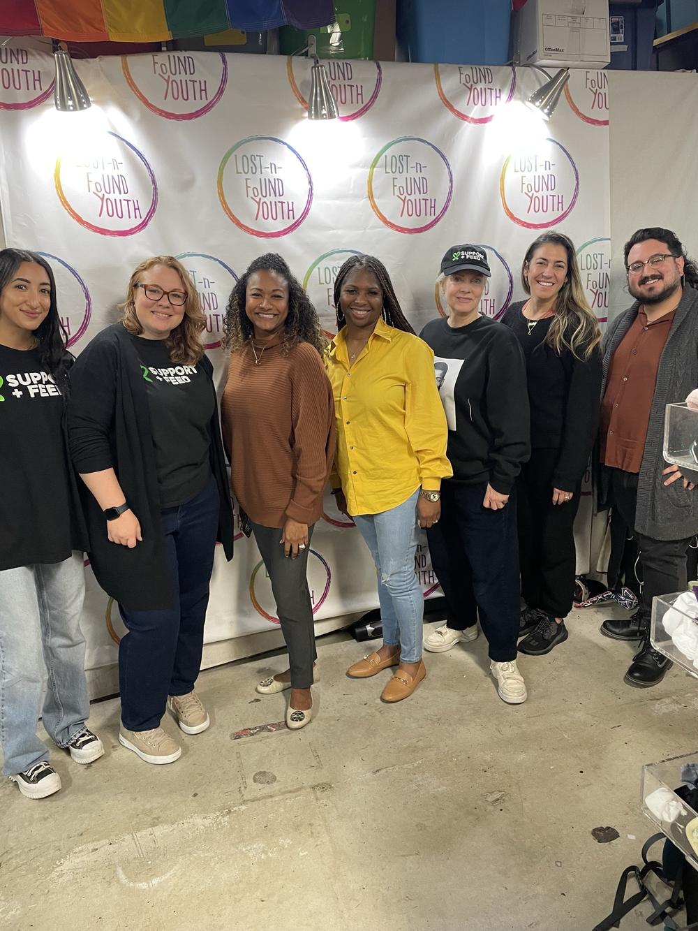 Support + Feed leadership meets with Lost-N-Found leaders in Atlanta in 2024.