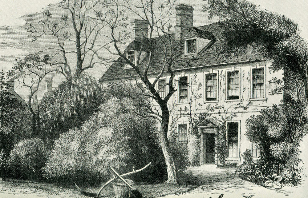 The vicarage where John Newton wrote "Amazing Grace"