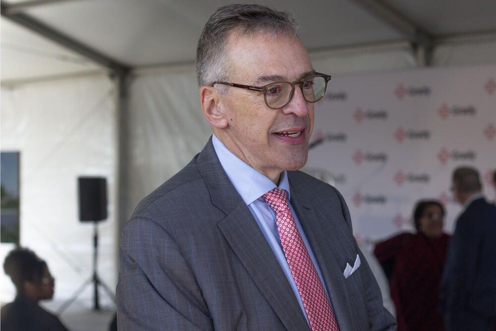 Grady Health System's CEO, John Haupert.