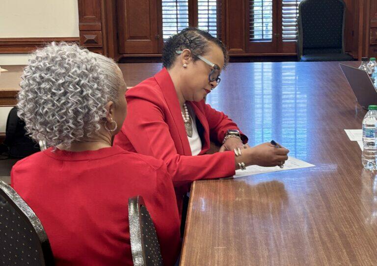 Public Service Commission candidate Alicia Johnson. Stanley Dunlap/Georgia Recorder