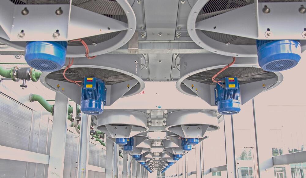 A stock image of a data center