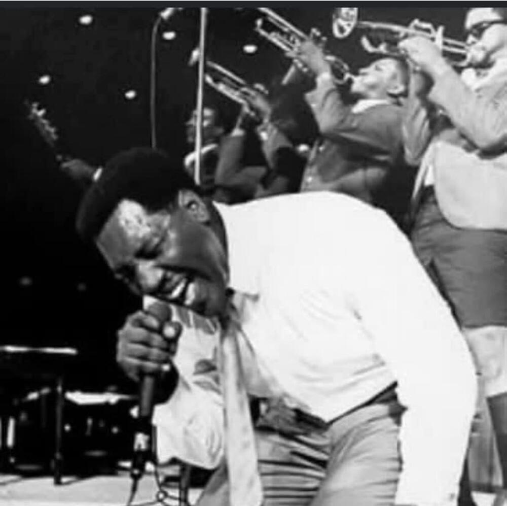 Otis Redding performing