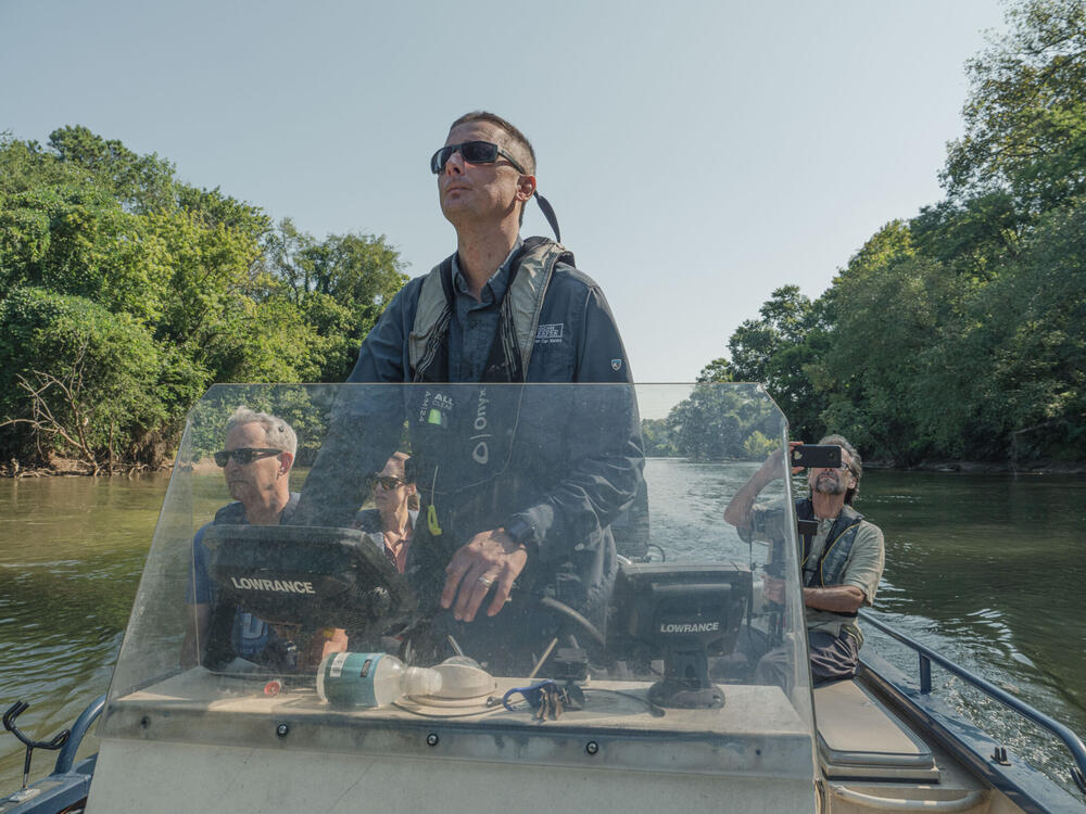  Chattahoochee Riverkeeper Jason Ulseth leads a team in monitoring water quality and groundwater levels along the river that provides drinking water to millions of Georgians. Photo submitted by Chattahoochee Riverkeeper. Photo submitted by Chattahoochee Riverkeeper