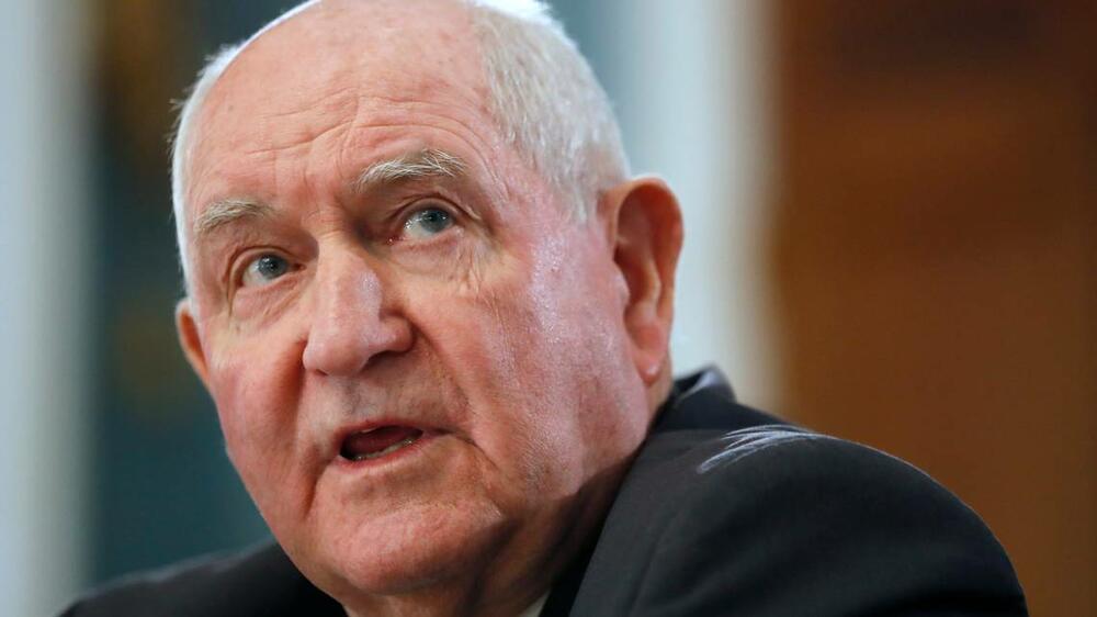 Sonny Perdue testifies during a House Agriculture Committee hearing on the rural economy, Wednesday, Feb. 27, 2019, on Capitol Hill in Washington. (AP Photo/Jacquelyn Martin) Jacquelyn Martin AP 
