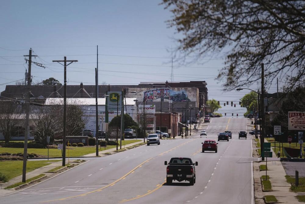 The town of Cordele has a population of around 10,000 people. Credit: Nicole Craine for ProPublica