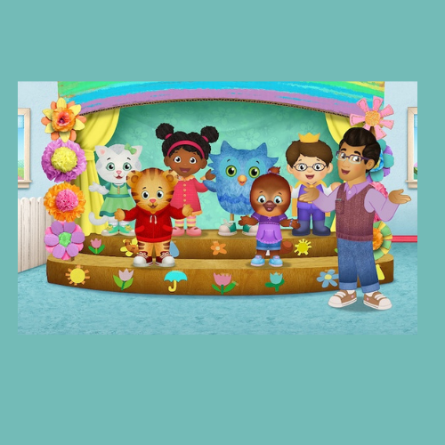 Daniel Tiger and classmates celebrate Teacher Appreciation Week