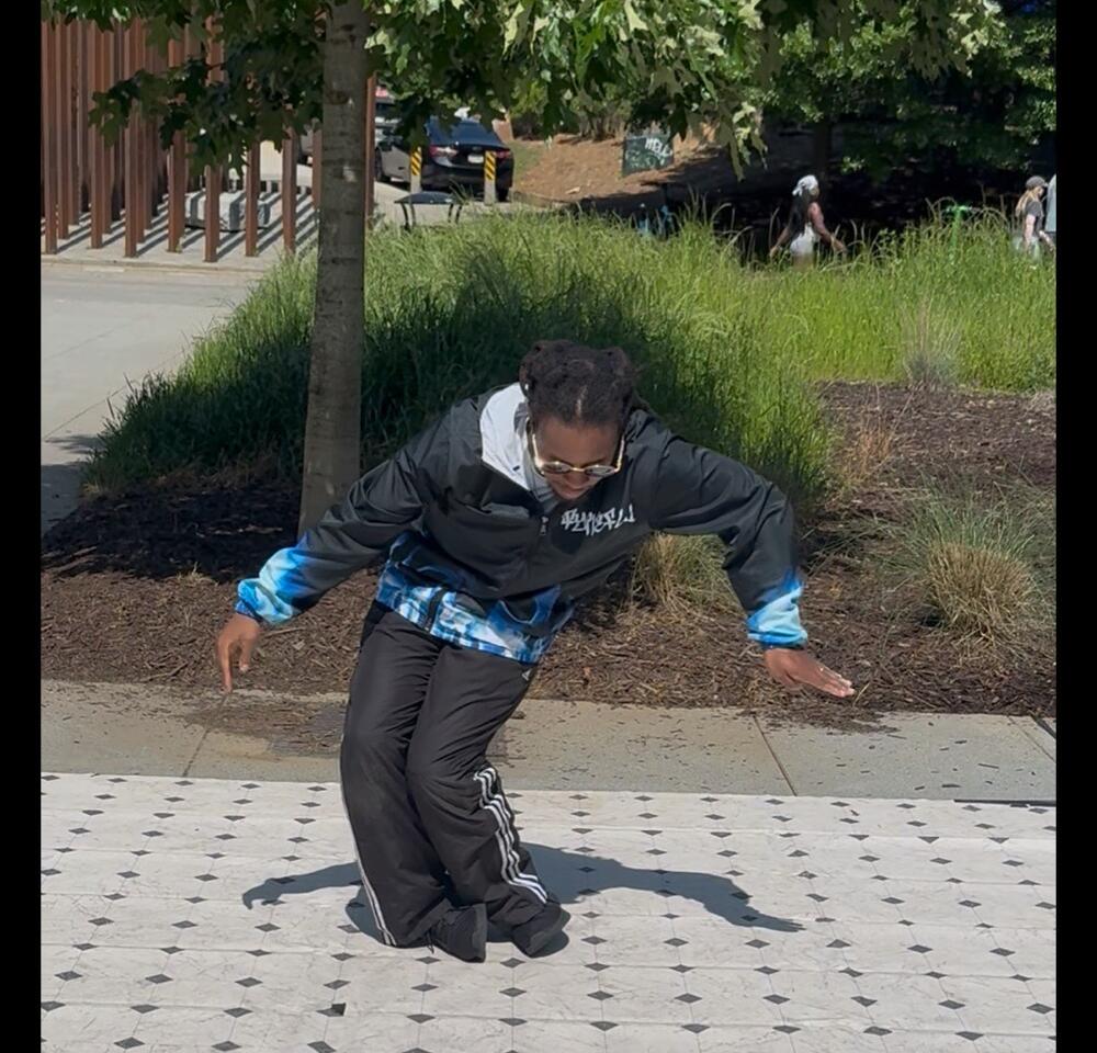 Anthony "Fyrefli" Gasaway Jr., a dancer and founder of FyreNation Crew 