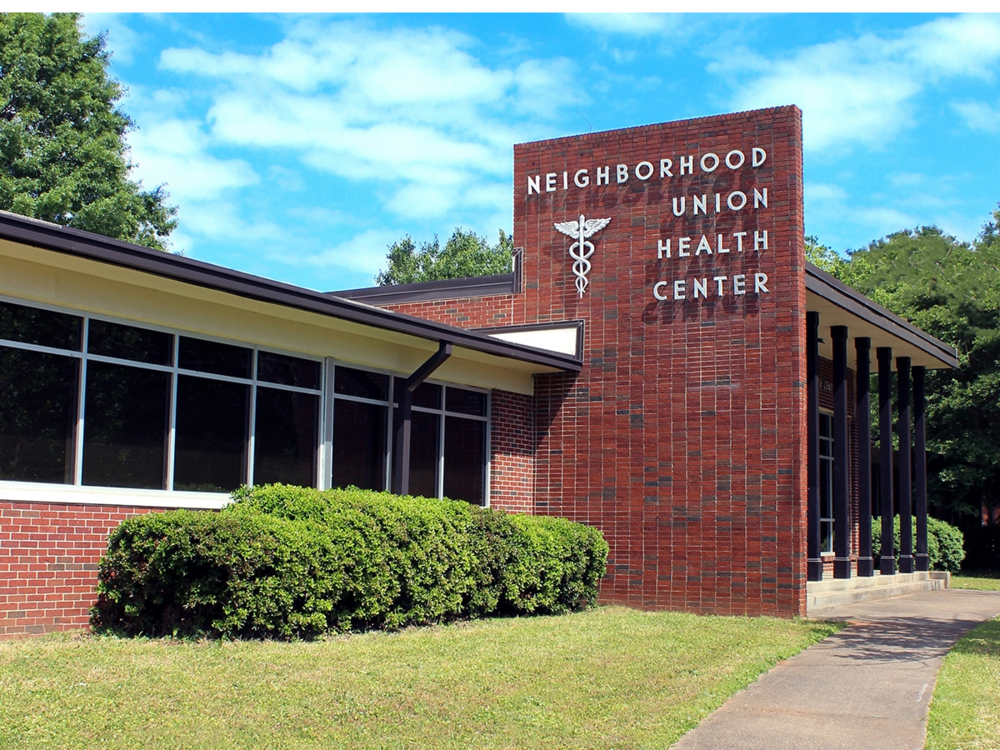 The Neighborhood Union Health Center, part of the Fulton County health department.