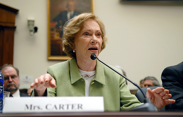 Former First Lady Rosalynn Carter