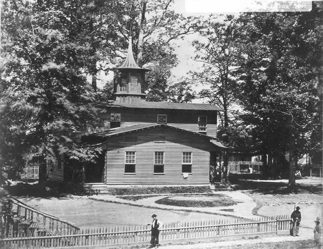Exterior of Camp Nelson