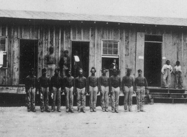 Soldiers at Camp Nelson
