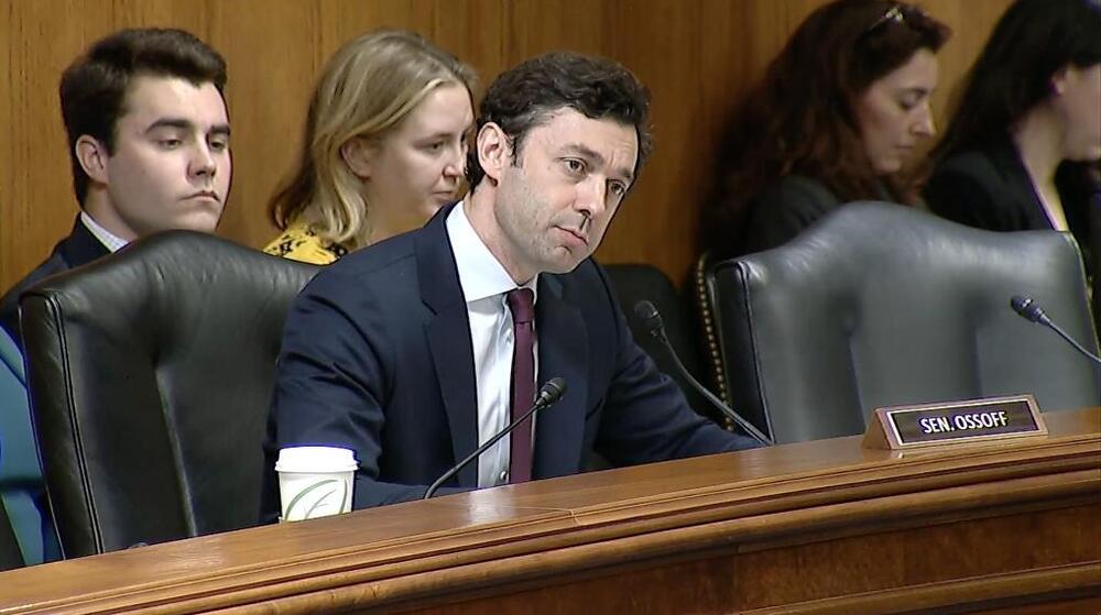 On May 21, 2025, Ossoff pressed against the sale of the Okefenokee National Wildlife Refuge, securing a commitment from the Interior Secretary. (Screenshot)