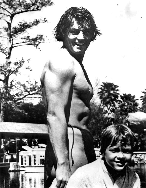 Tarzan film star Johnny Weissmuller