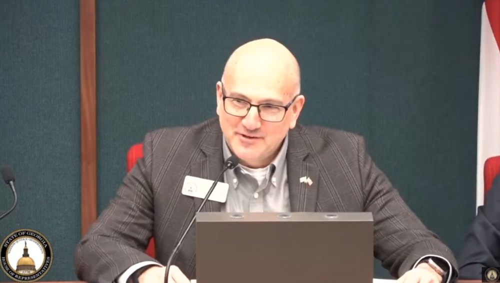 State Rep. Todd Jones (R-South Forsyth) chairs the House Technology and Infrastructure Innovation Committee. Credit: Georgia House Media Services