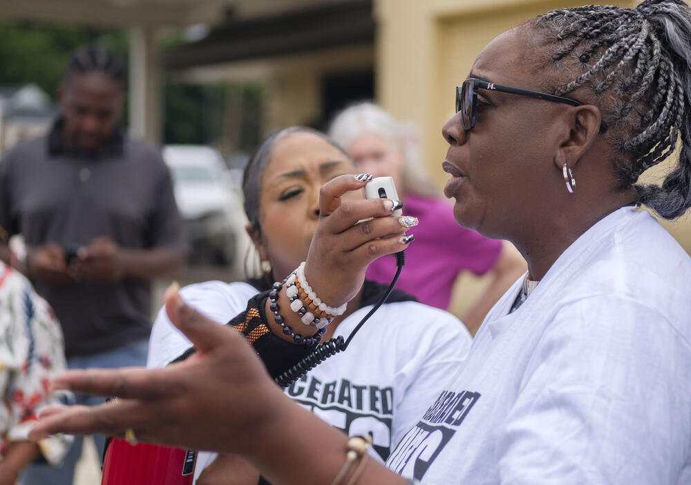 Denise Iwo shares stories of conditions in the Bibb County Jail—like waking up with insects in your clothes and constant fears of violence— as she heard them from her 26 year old grandson. Iwo blamed a slow judicial system for some of the problems. “You could be in there for over a year before you even go to the court. That don't make sense,” she said. 
