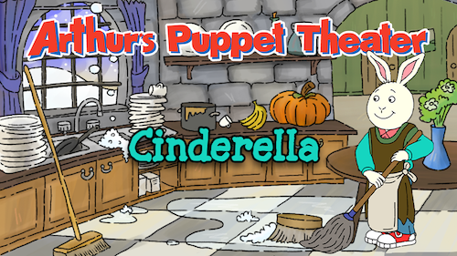 Arthur's Puppet Theater: Cinderella, is an interactive game.