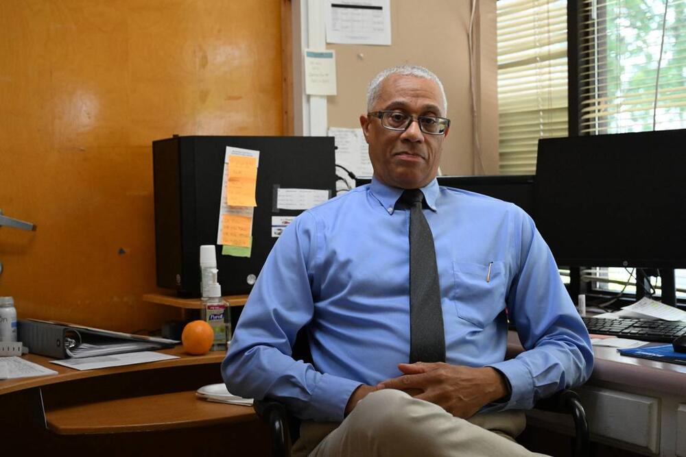 Dr. Conrad Miller, a primary care physician, discussed common health issues and challenges facing low income areas in Macon, Ga. on May 14, 2025, at his office, Miller Family Practice at 1818 Forsyth Street. Jesse Fraga/The Telegraph 