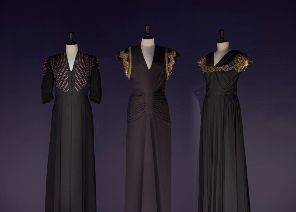 In the 1920s and 1930s, French designer Jeanne Lanvin offered alternatives to the flapper dresses of the prohibition era with embroidery, appliqué and dropped-waist styles. Her work is on display at the SCAD FASH Museum in Atlanta through Aug. 31, 2025.