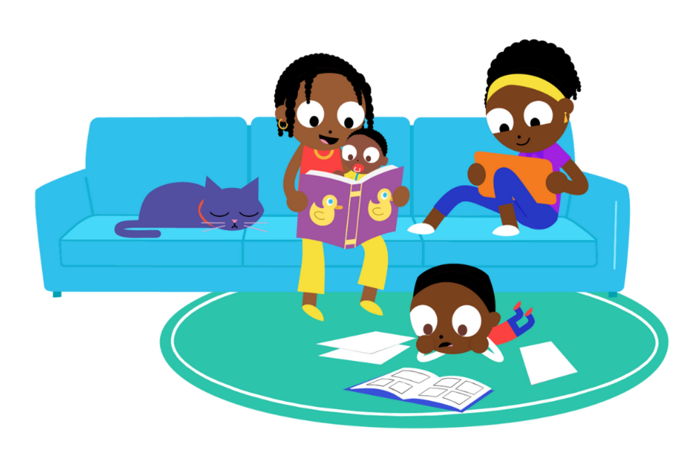 PBS KIDS family reading