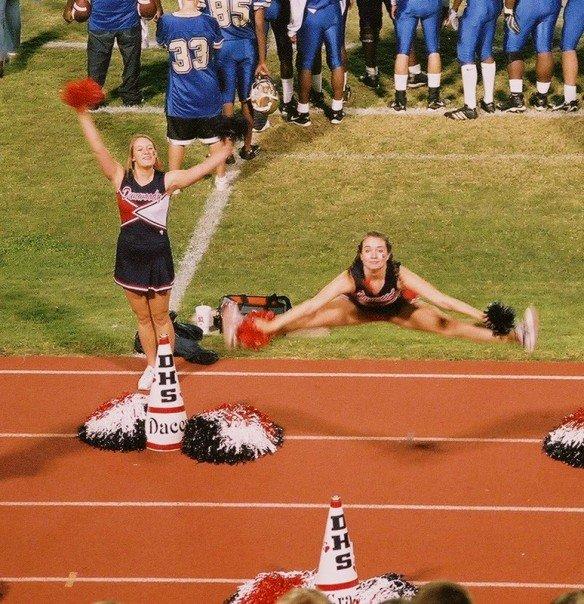 Fall 2008 Dunwoody High School Football Cheerleading