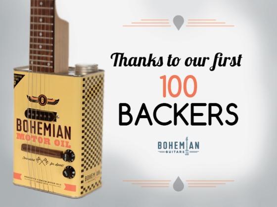 Marietta, GA-based Bohemian Guitars is an early benefactor of "Crowdfunding" in Georgia