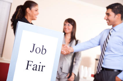 There are fourteen (14) career fairs and job events beginning tomorrow, Saturday, March 29th through Friday, April 4th.