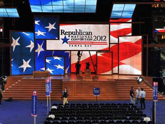 Behind the scenes at the Republican Presidential Convention.