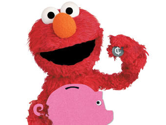 For Me, For You, For Later: First Steps to Spending, Sharing, and Saving Elmo!