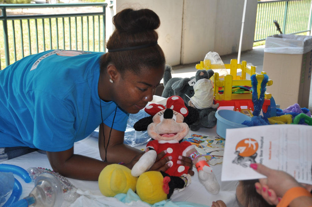The Children's Hospital currently serves about 65,000 children each year. The Children's Hospital currently serves about 65,000 children each year.