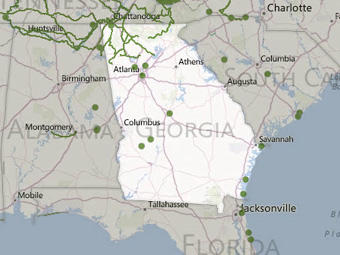 view of national parks in Georgia