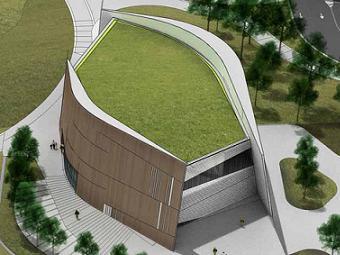 Mock-up of the NEW National Center for Civil and Human Rights, opening 2014